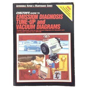 Chiltons 7649 Guide to Emission Diagnosis Tune Up Vacuum Diagrams 1979-80